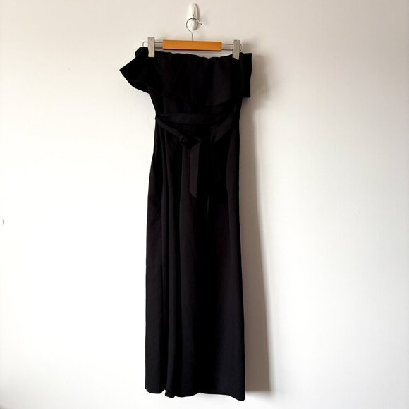 Aritzia Babaton Altamiro Flutter Jumpsuit Black Size 4 - Picture 8 of 10